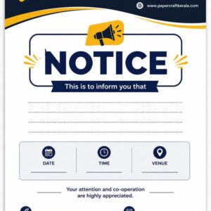 Notice